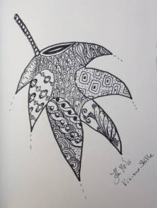 Zentangle © Waterjufferweb.nl